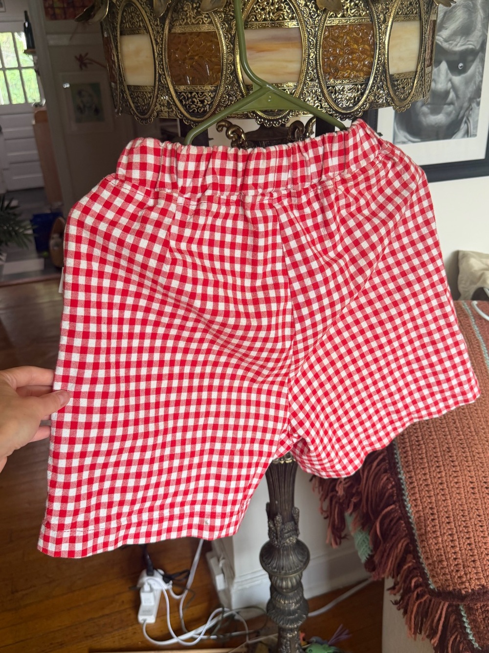 Le Bon Shoppe City Short in Gingham - Picture 6 of 6
